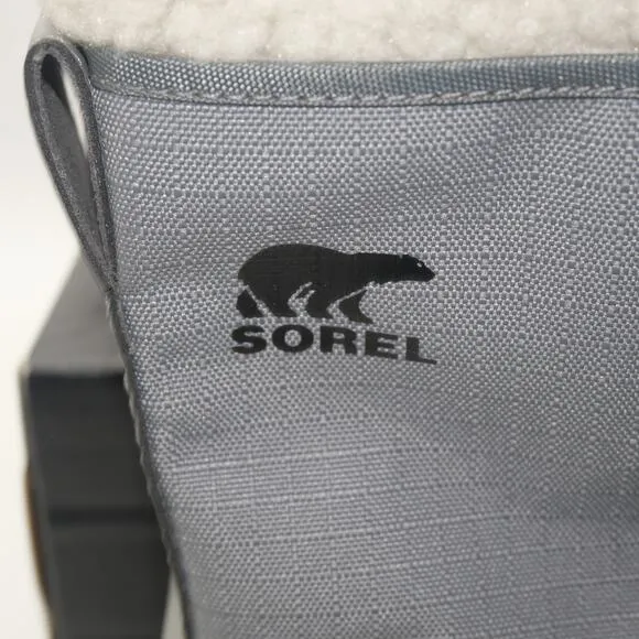 NEW Sorel Winter Carnival Boots Women's 7 Quarry Gray Black Insulated WP