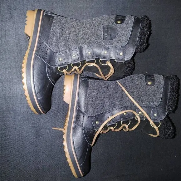 New Sorel Tofino II Waterproof Boots Black 5.5