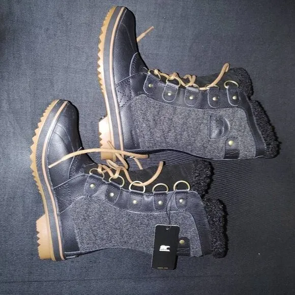 New Sorel Tofino II Waterproof Boots Black 5.5