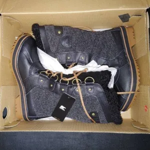 New Sorel Tofino II Waterproof Boots Black 5.5