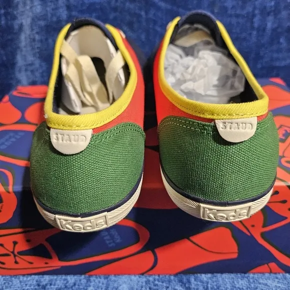 NEW STAUD x Keds Canvas Shoes Women 8