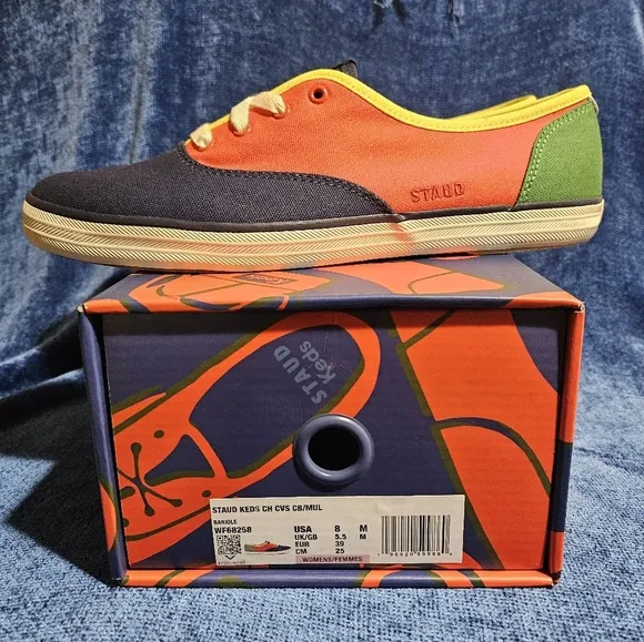 NEW STAUD x Keds Canvas Shoes Women 8