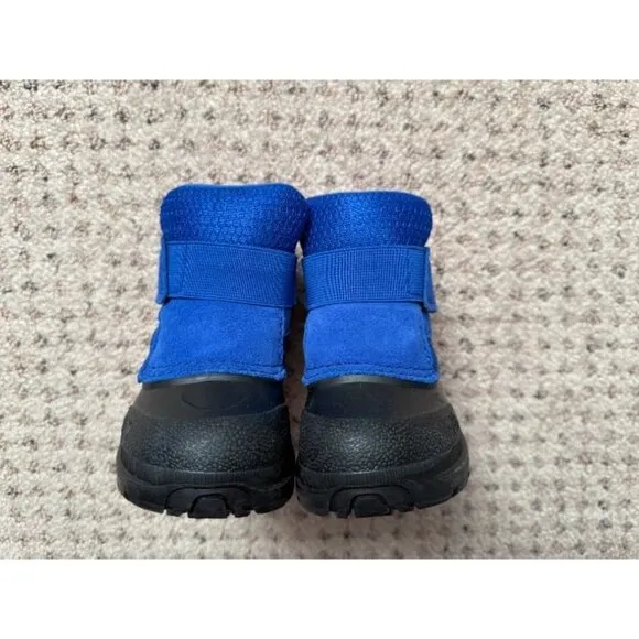 NEW The North Face kids Infant size 6 blue/black Heatseeker Waterproof boots