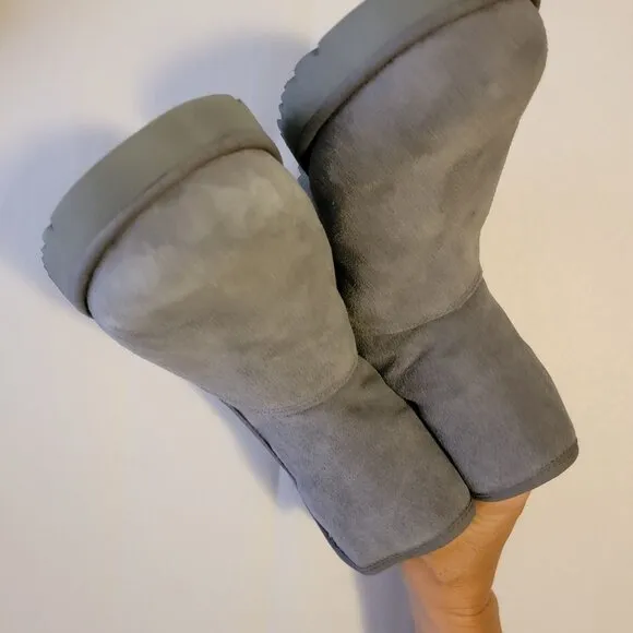 NEW UGG Cory II Classic Booties Womens 11 Cozy Chic Shearling Suede Classic