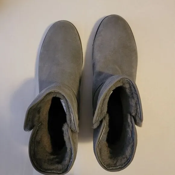 NEW UGG Cory II Classic Booties Womens 11 Cozy Chic Shearling Suede Classic