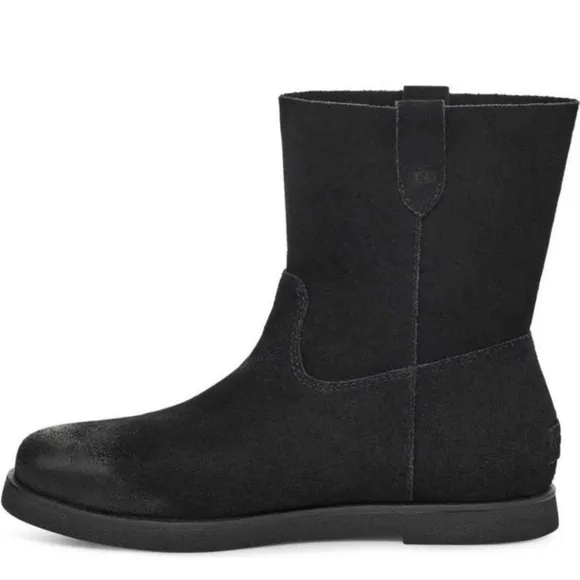 NEW UGG Josefene Short Suede‎ Boot inBlack Sz. 8