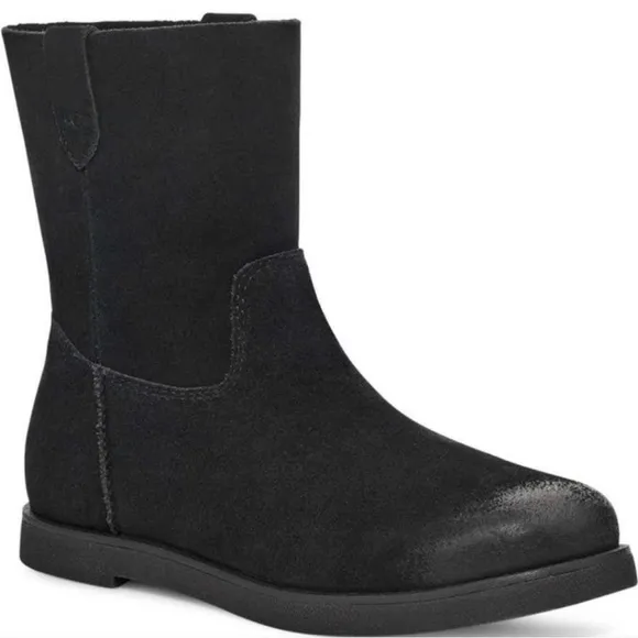 NEW UGG Josefene Short Suede‎ Boot inBlack Sz. 8