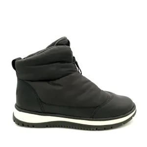 NEW UGG Lakesider Zip Boots Womens 10 Black Outdoors Snow Winter Cozy Puffy Y2K