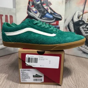 New Vans Old Skool LowPro Green/Gum Sneakers Low-Top Shoes Sizes 8.5, 9 Men