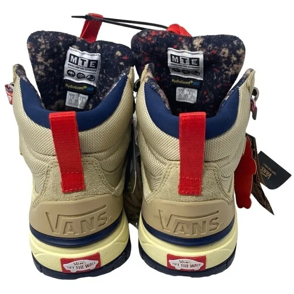 NEW Vans Ultrarange MTE-2 Boots Men's Size 7 Primaloft Insulated Hydroguard Tan