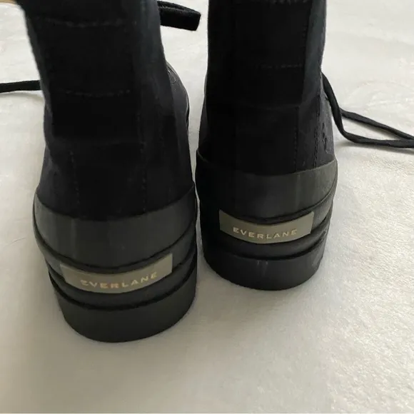 New w/Box Everlane Black Canvas Boots