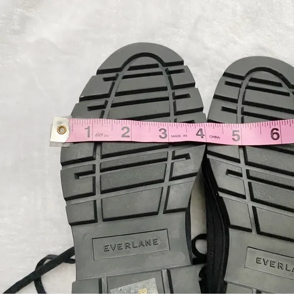 New w/Box Everlane Black Canvas Boots