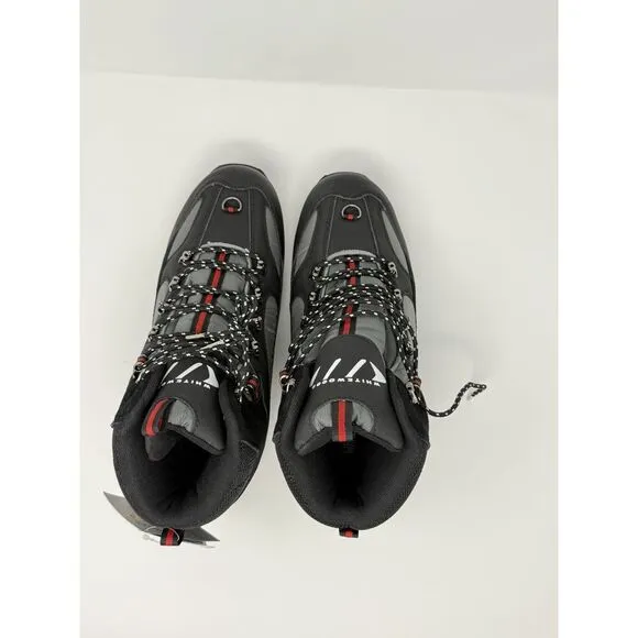 New Whitewoods‎ Nordic Cross Country Ski Boots Black Insulated - Sz 10.5 EUR43