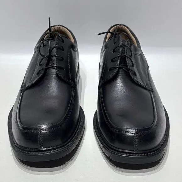 New With Box Florsheim Hadley Black Leather Oxford Comfort Shoes Men’s Size 9.5M