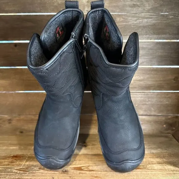 New Womens Keen Betty Black‎ Insulated Waterproof Snow Winter Boots Size 8.5 M