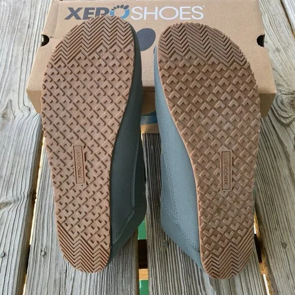 NEW Xero Shoes Sunrise Barefoot Super-Light Camp Casual Slip On Forest Womens 12