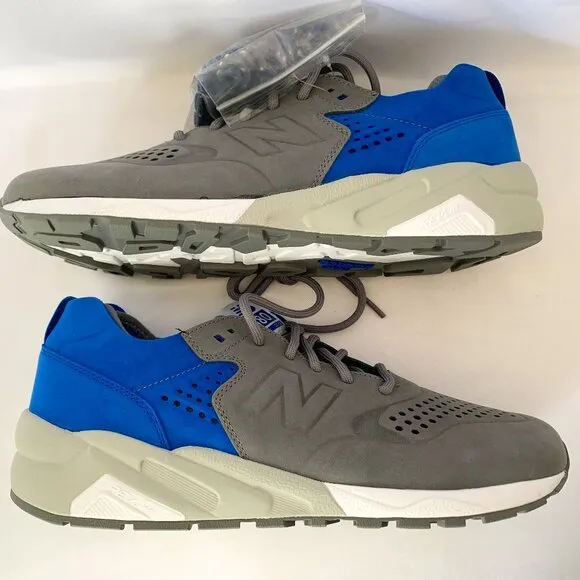 NIB NEW BALANCE 580 x Colette Mens 12 Blue Gray ReEngineered Shoes MRT580D5 US10
