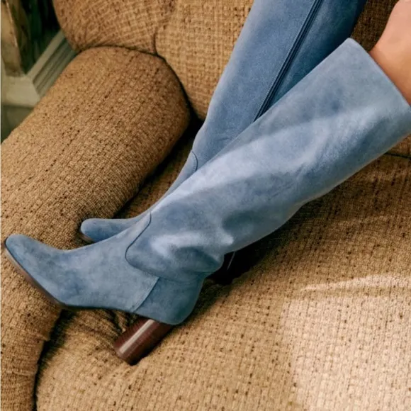 NIB Sezane Teddy Boots Sz9 (fits 8 with sock)