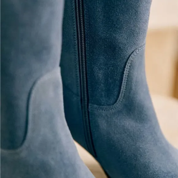 NIB Sezane Teddy Boots Sz9 (fits 8 with sock)