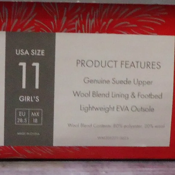 NIB. SIZE 11(toddler kids). Pawz by Bearpaw Amy kids genuine suede bootie boots.