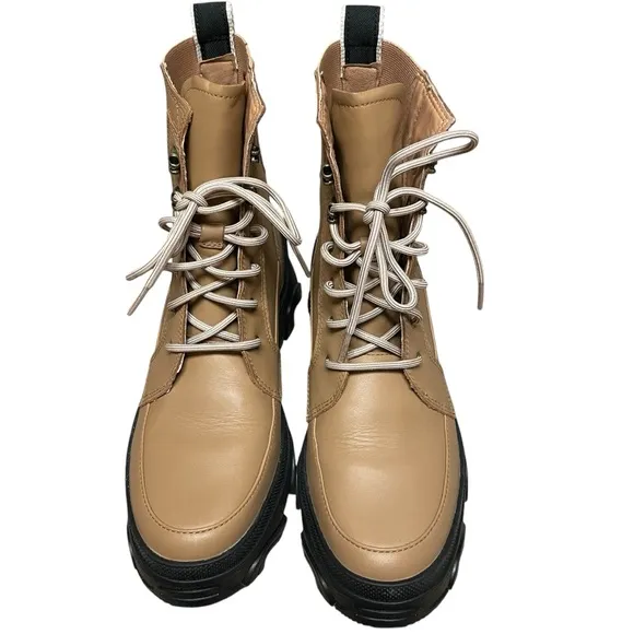NIB SOREL Women’s Brown Brex Lace Up Boots Size 8.5
