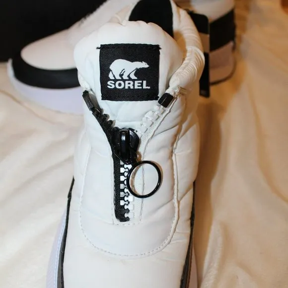 NIB SOREL WOMEN'S OUT N ABOUT‎ PUFFER WATERPROOF ZIP SPORT WINTER ANKLE BOOTS