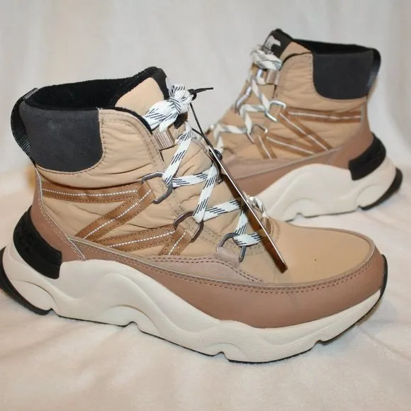 NIB SOREL WOMEN'S SPORT WATERPROOF RNEGD KINETIC WINTER ANKLE SNOW BOOTS‎
