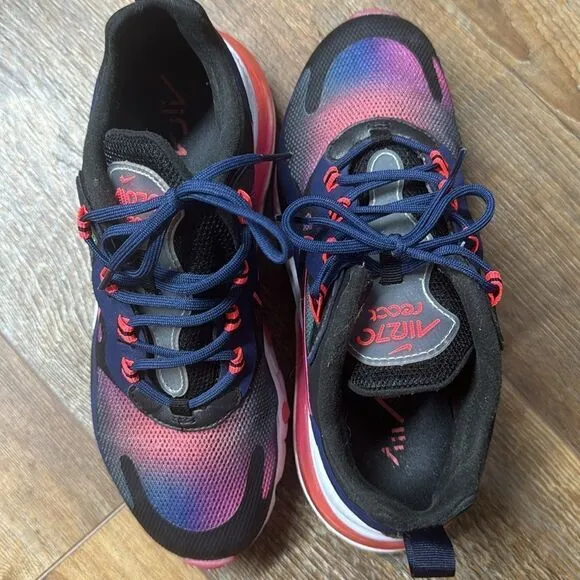 Nike Air 270 React Multicolored Sneakers Size 6.5