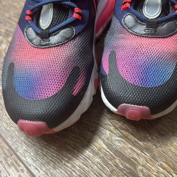 Nike Air 270 React Multicolored Sneakers Size 6.5