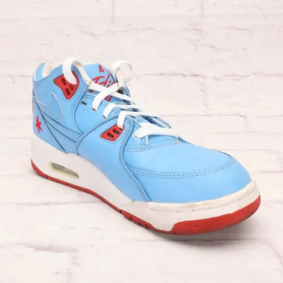 Nike Air Flight 89 Chicago Flag All-Star Sneakers Shoes Size 6M Blue/Red Lace-Up