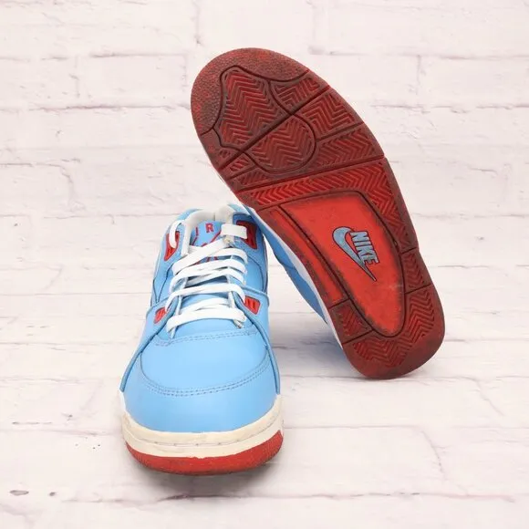 Nike Air Flight 89 Chicago Flag All-Star Sneakers Shoes Size 6M Blue/Red Lace-Up