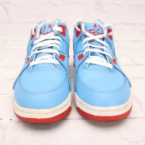 Nike Air Flight 89 Chicago Flag All-Star Sneakers Shoes Size 6M Blue/Red Lace-Up