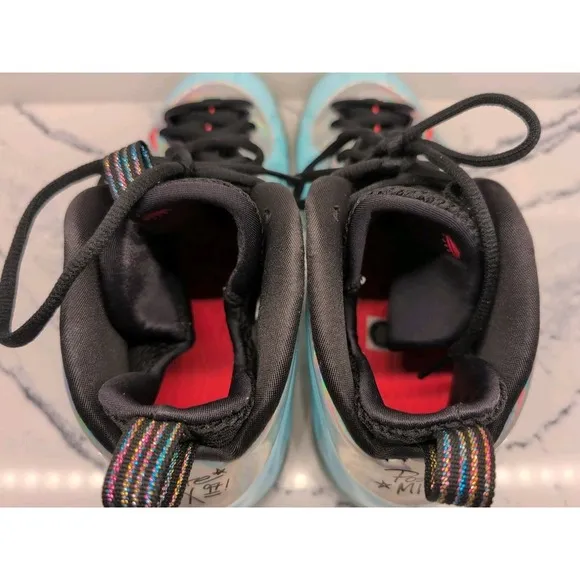 Nike Air Foamposite Little Posite One GS Mixtape Teal DH6490-400‎ Women 8.5, Y7