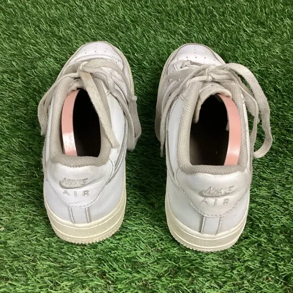 Nike Air Force 1 AF1 White Sneaker Shoes Y5.5
