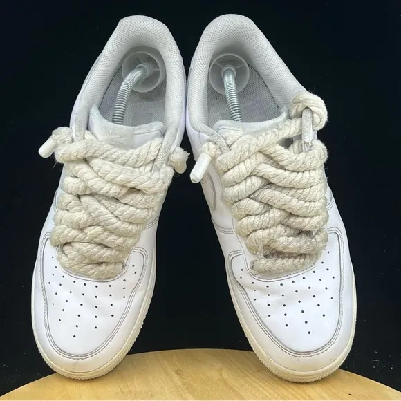 Nike Air Force 1 Low '07 Triple White Retro Classic CW2288-111 All Men's Size 10