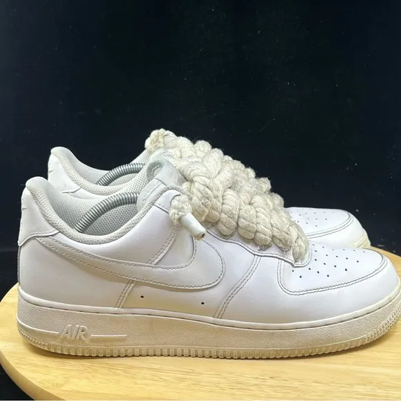 Nike Air Force 1 Low '07 Triple White Retro Classic CW2288-111 All Men's Size 10