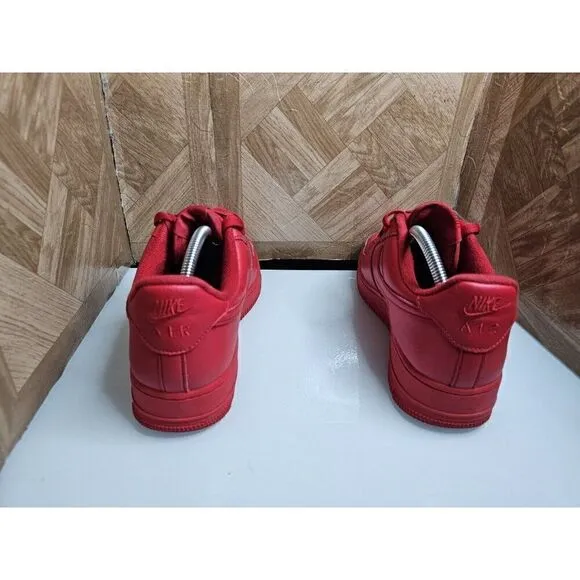nike air force 1 low triple red Men's Cw6999-600 Size 9.5.  269