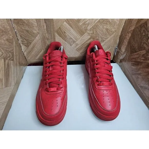 nike air force 1 low triple red Men's Cw6999-600 Size 9.5.  269