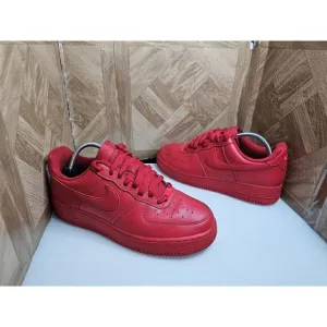 nike air force 1 low triple red Men's Cw6999-600 Size 9.5.  269
