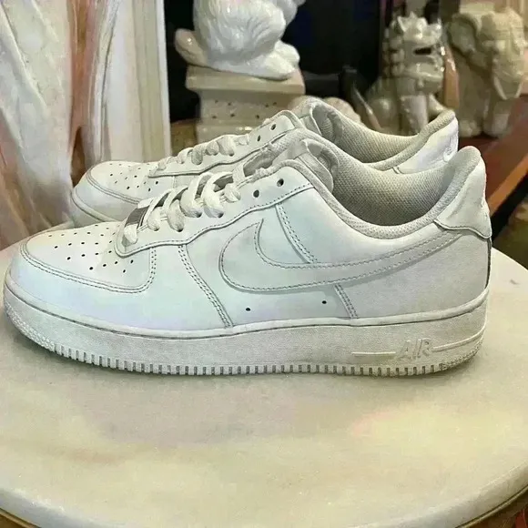 Nike Air Force 1 white size 10 shoes sneakers