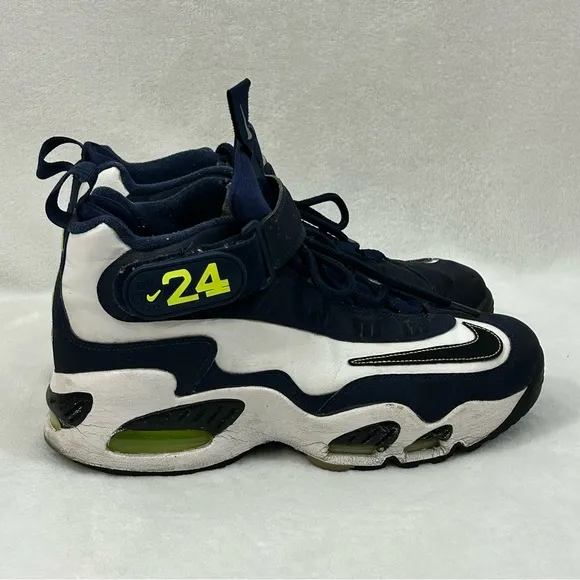 Nike Air Griffey Max 1 Midnight Navy Blue Sneakers Shoes 437353-101 Boys Size 7Y