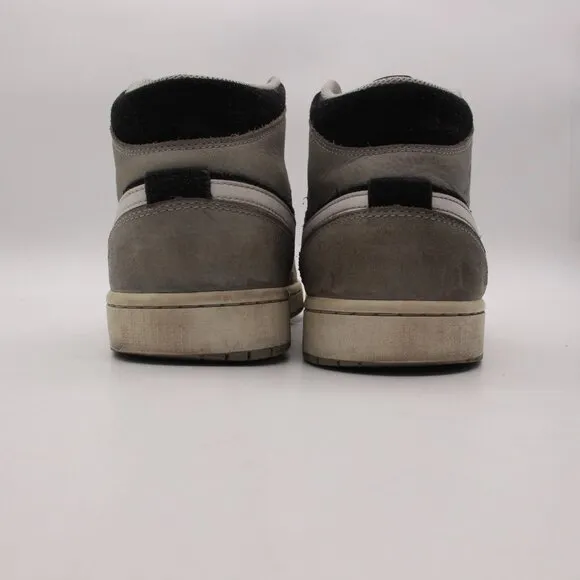Nike Air Jordan 1 Mid Men's 10.5 Grey Elephant Toe Training Shoes DM1200-016
