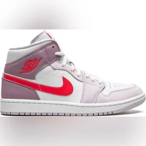 Nike Air Jordan 1 Mid Valentines Day Sneakers 8.5