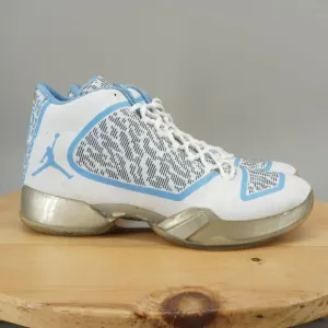 Nike Air Jordan 29 'Pantone' Mens Size 11.5 Shoes White Blue UNC Gift Of Flight