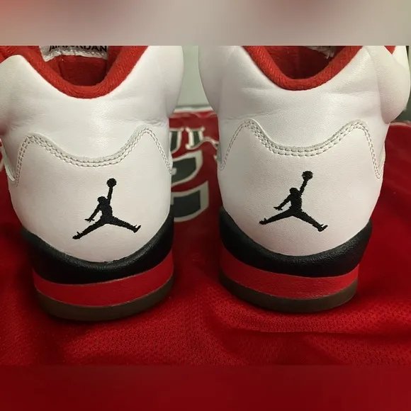 Nike Air Jordan 5 GS Shoes 🔥 Fire Red 🔥 Sneakers from 2013! Style 440888-120