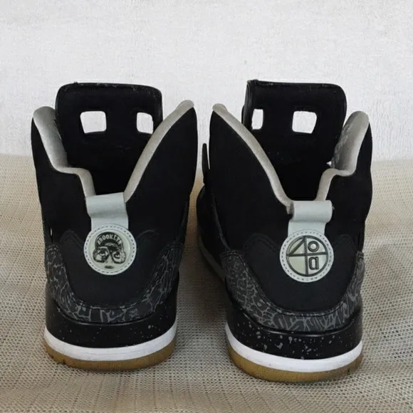Nike Air Jordan Brooklyn Spizike Black Cement S...