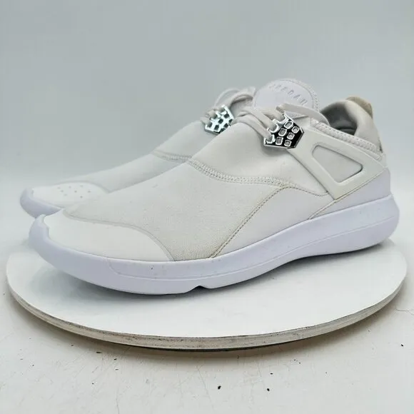 Nike Air Jordan Fly 89 Men Size 10.5 940267-100 White Chrome Training Shoes