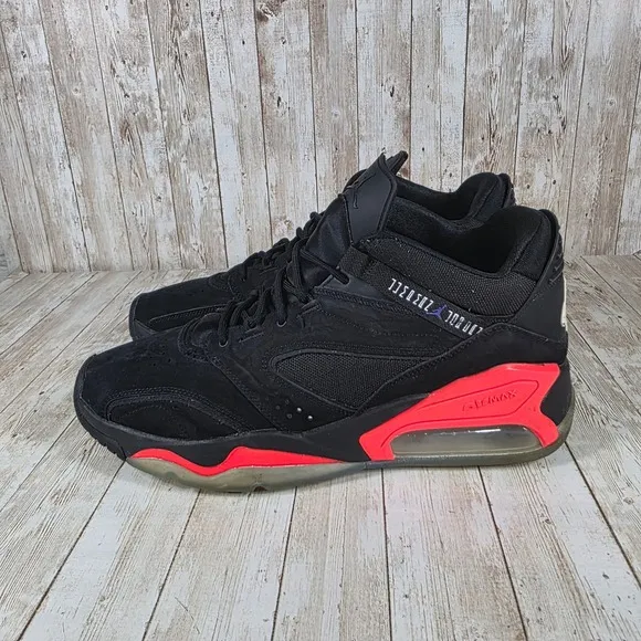 Nike Air Jordan Max 200 Basketball Shoes Sneakers Black Red Size 14