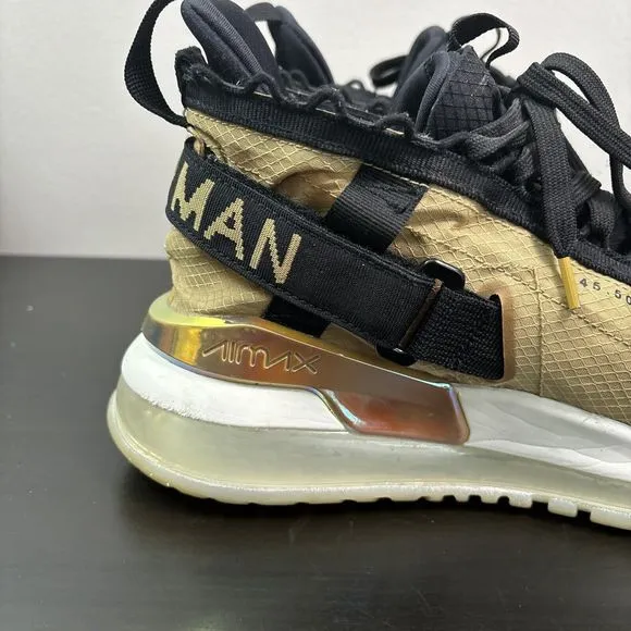 NIKE Air Jordan Proto Max 720 Men’s Shoes 9.5 Club Gold Black Jumpman BQ6623-700