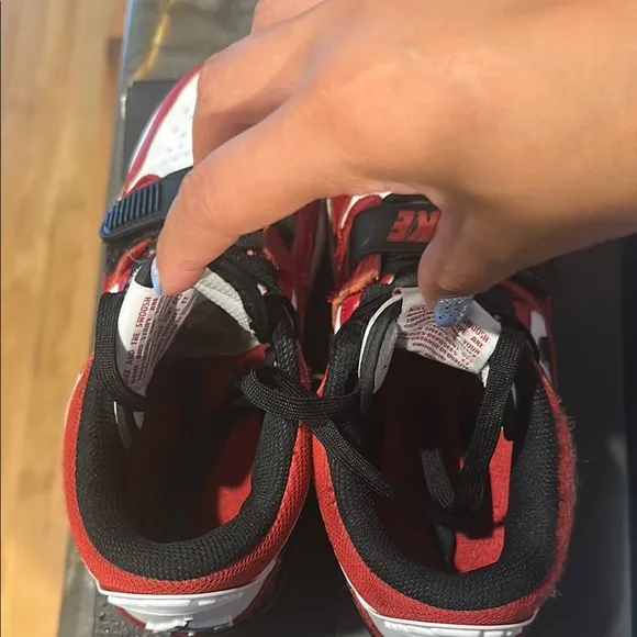 Nike Air Jordan Sneakers - Red and Blue